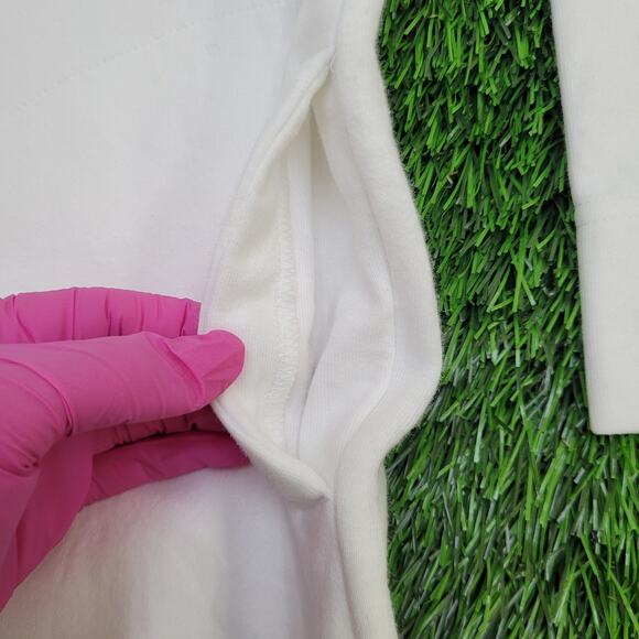 NIKE Swoosh Track Jacket Womens XL 23x23 Cropped Boxy - Picture 12 of 16